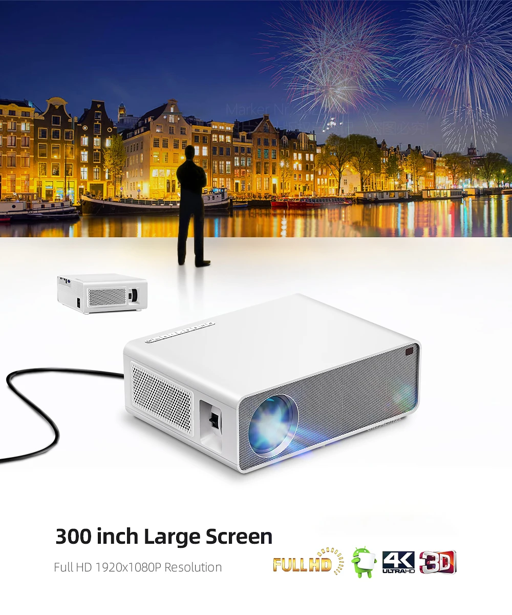 New Design Projector Beamer 10 - Home Cinema Kids recension och pris