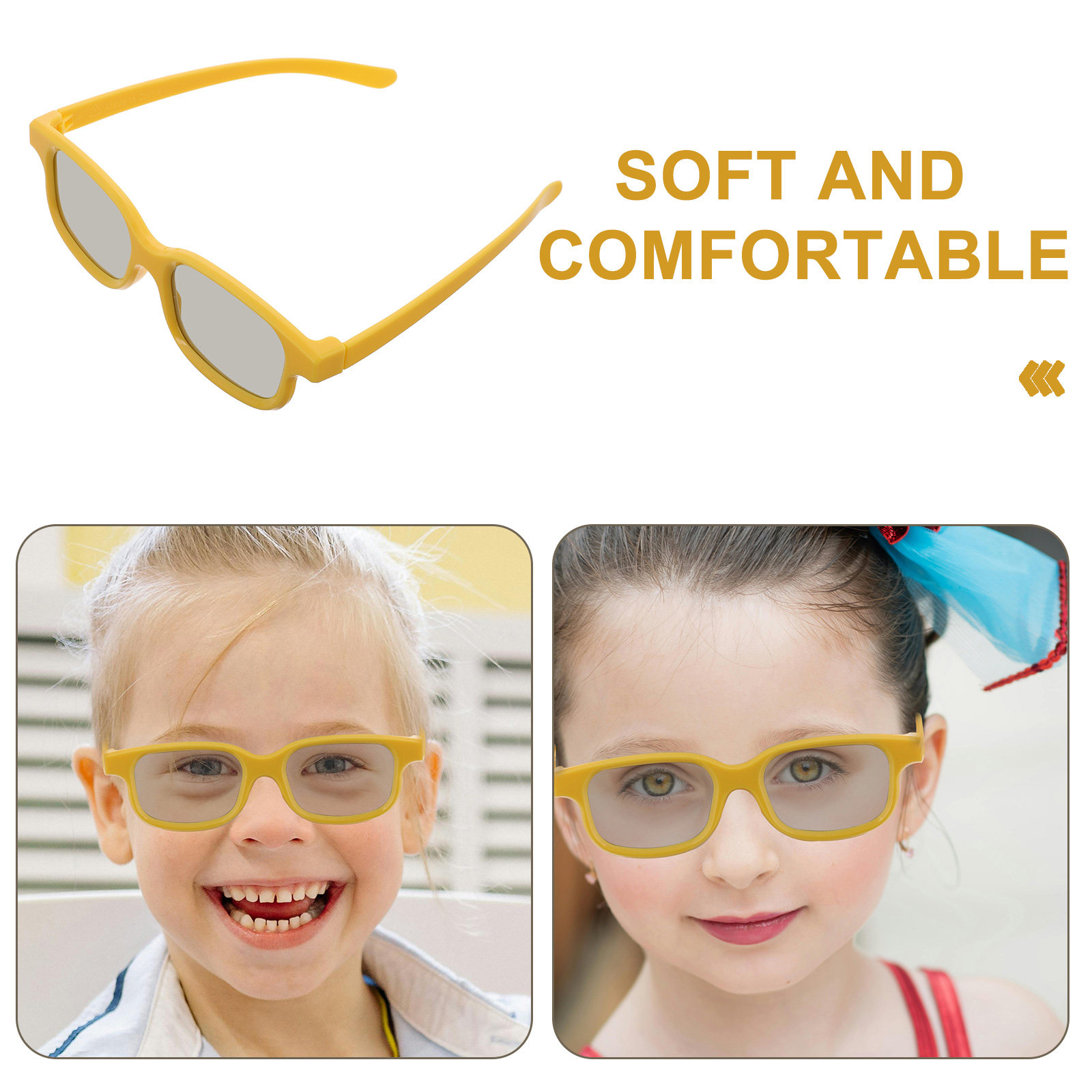 6Pcs Kids 3D Glasses Family Fr - Home Cinema Kids recension och pris