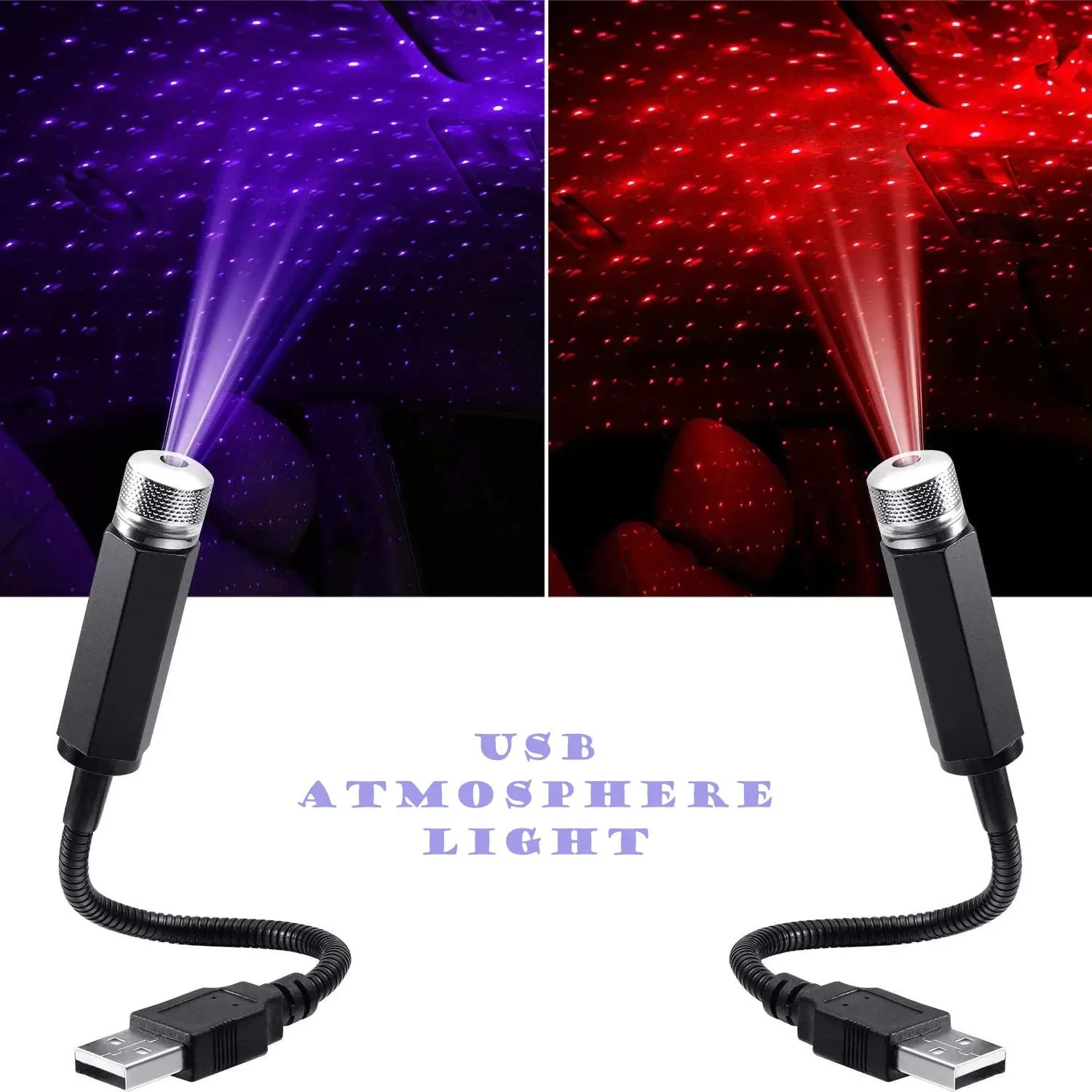 QXNY 1pcs Mini LED Car Roof St - Home Cinema Projector recension och pris