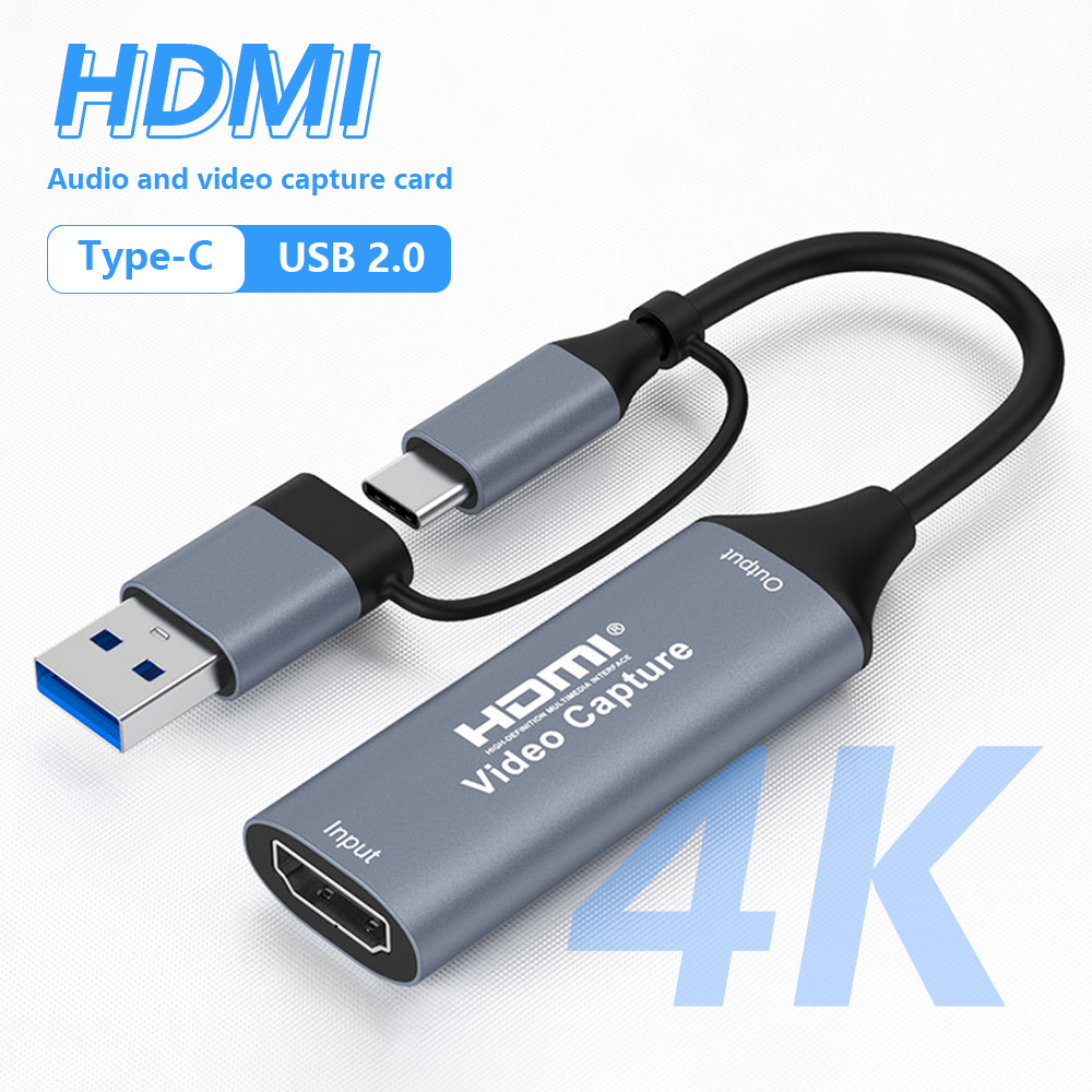 4K 2 in 1 USB 2.0 Video Captur - Home Cinema Usb recension och pris