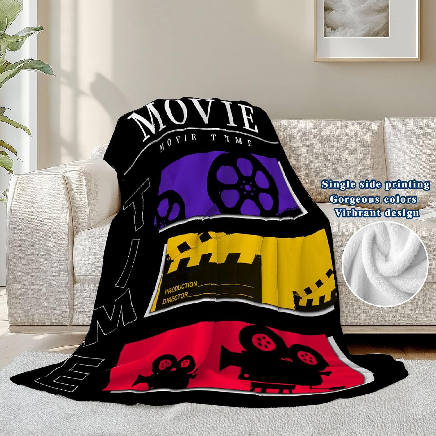 Movie Throw Blanket for Movie  - Home Cinema Kids recension och pris