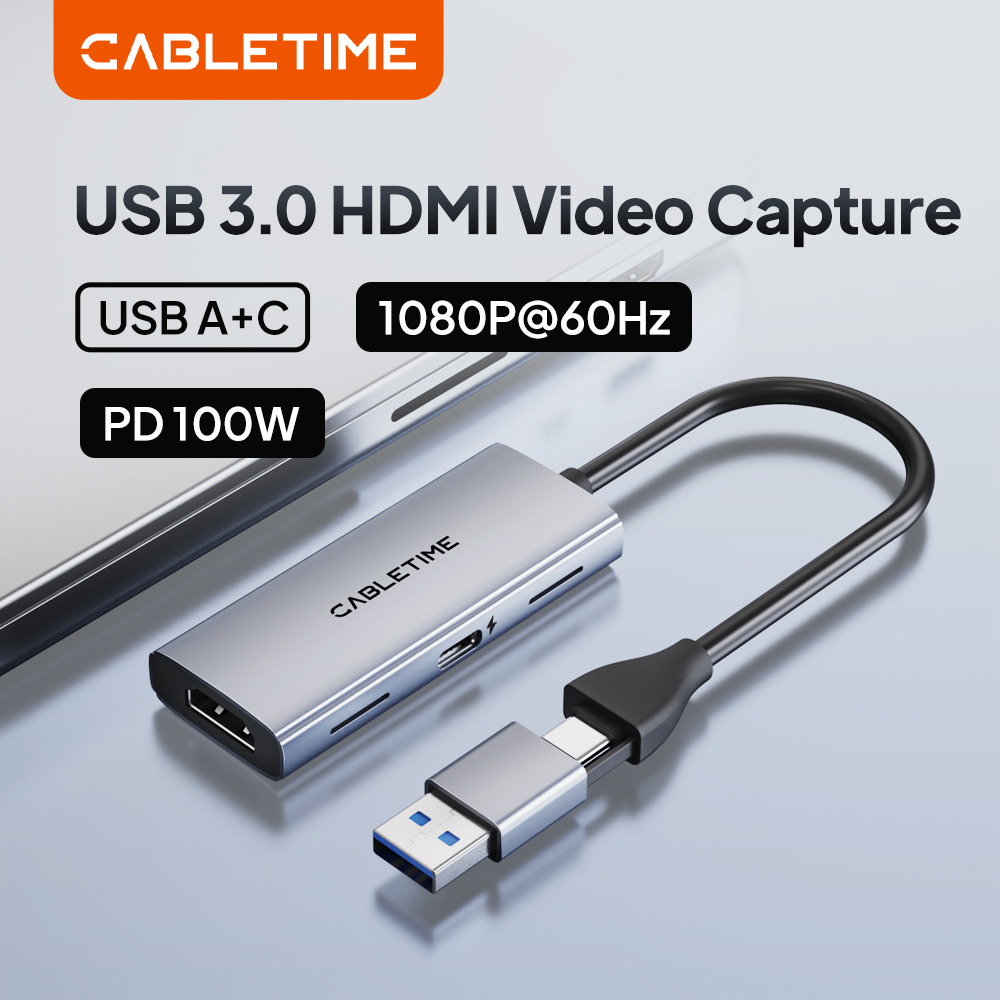 CABLETIME USB 3.0 HDMI Video C - Home Cinema Usb recension och pris
