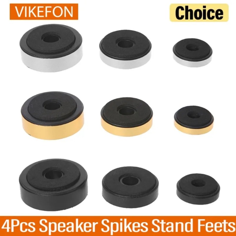 VIKEFON 4Pcs Speaker Spikes St - Home Cinema Rack recension och pris