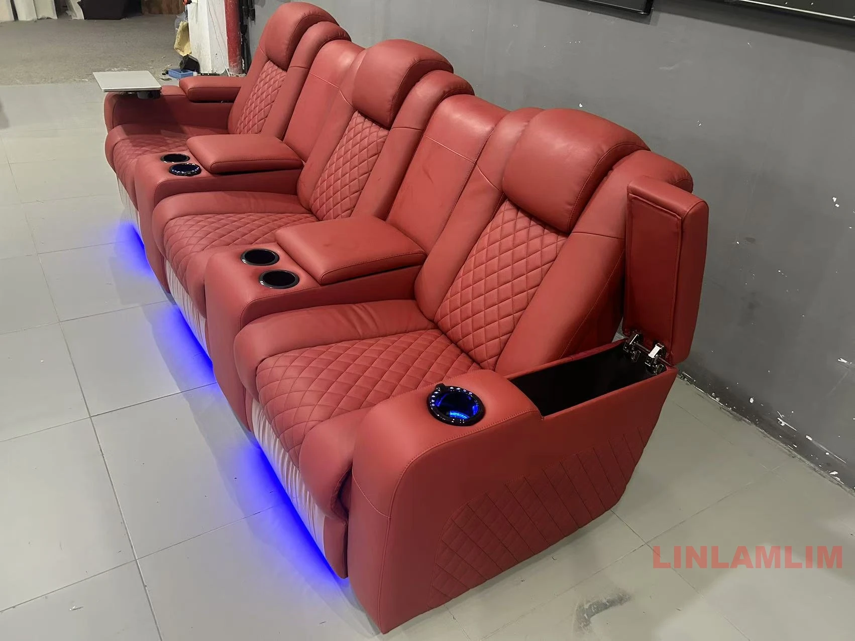 Linlamlim Luxury 3-Seat Reclin - Home Cinema Luxury recension och pris