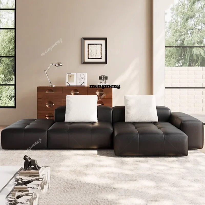Nordic Leather Compressed Sofa - Home Cinema Luxury recension och pris