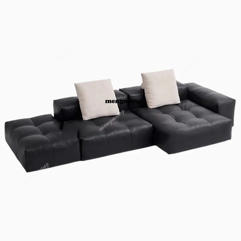 Nordic Leather Compressed Sofa - Home Cinema Luxury recension och pris