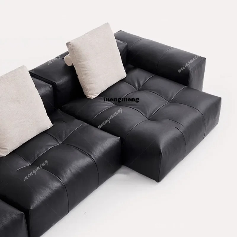 Nordic Leather Compressed Sofa - Home Cinema Luxury recension och pris
