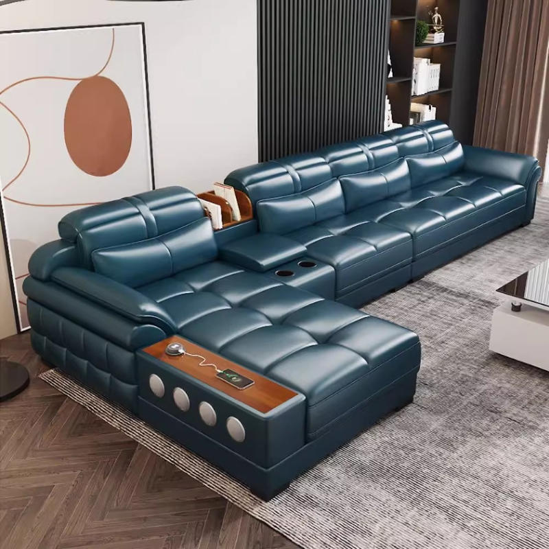 Genuine Leather Small Apartmen - Home Cinema For Small Room recension och pris