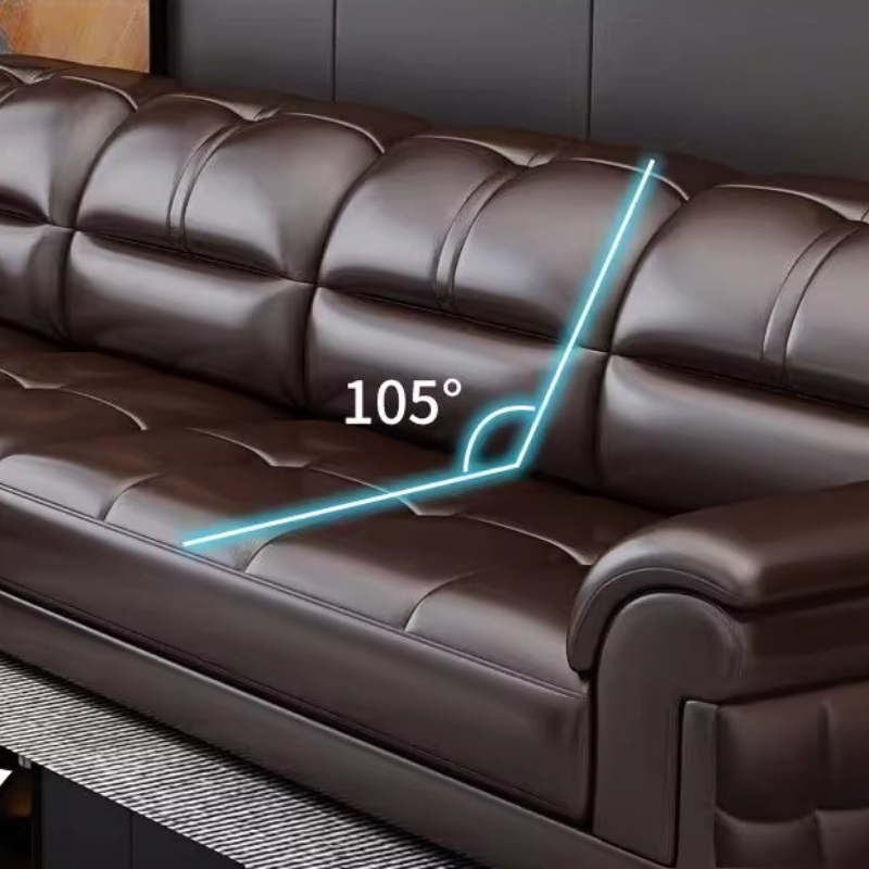Genuine Leather Small Apartmen - Home Cinema For Small Room recension och pris
