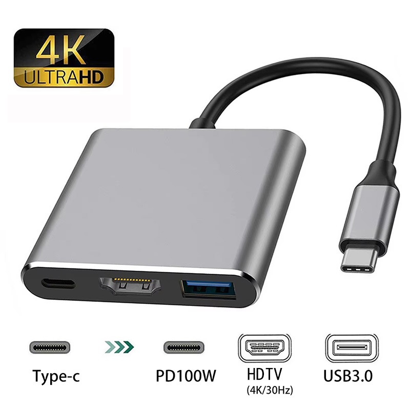 USB-C To HDMI-compatible 3 In  - Home Cinema Usb recension och pris