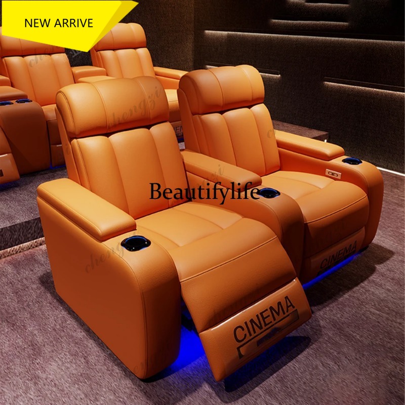 G153 Luxury Genuine Leather El - Home Cinema Luxury recension och pris
