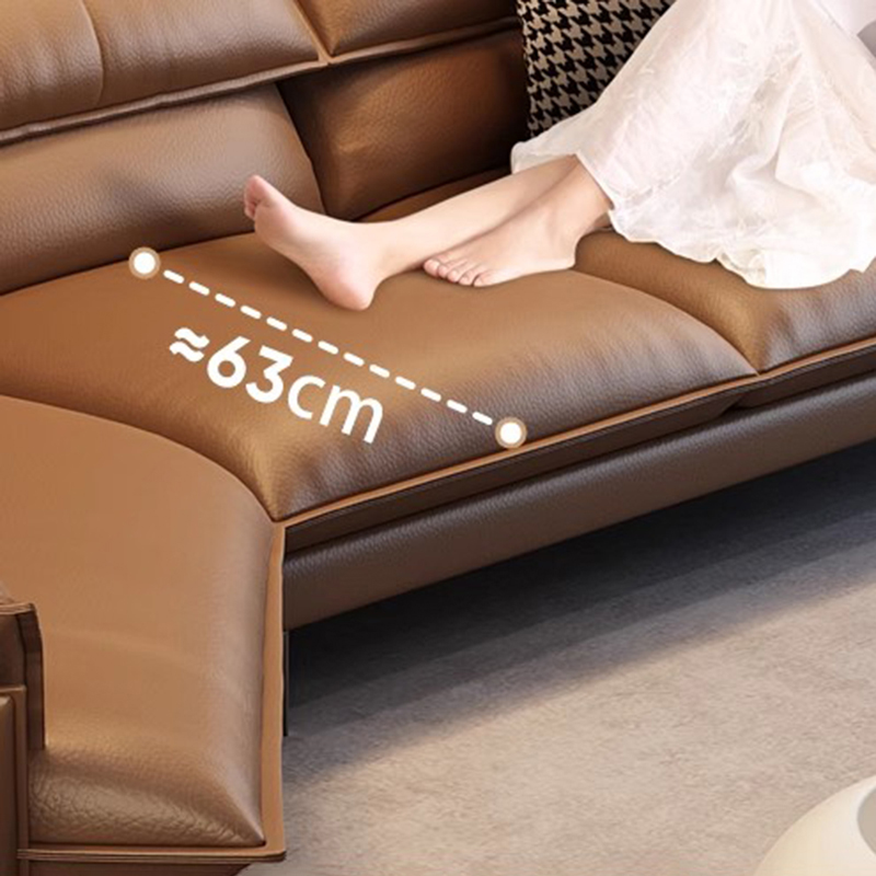 Genuine Leather Luxury Italian - Home Cinema Sofa recension och pris