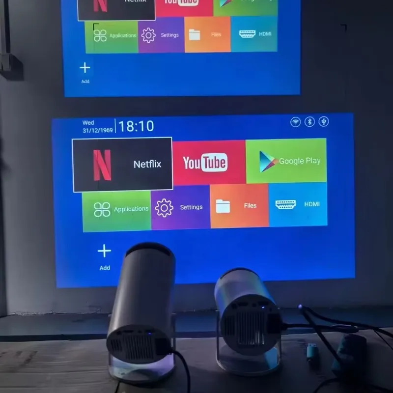 Latest HY300 Pro Smart Project - Home Cinema Projector recension och pris