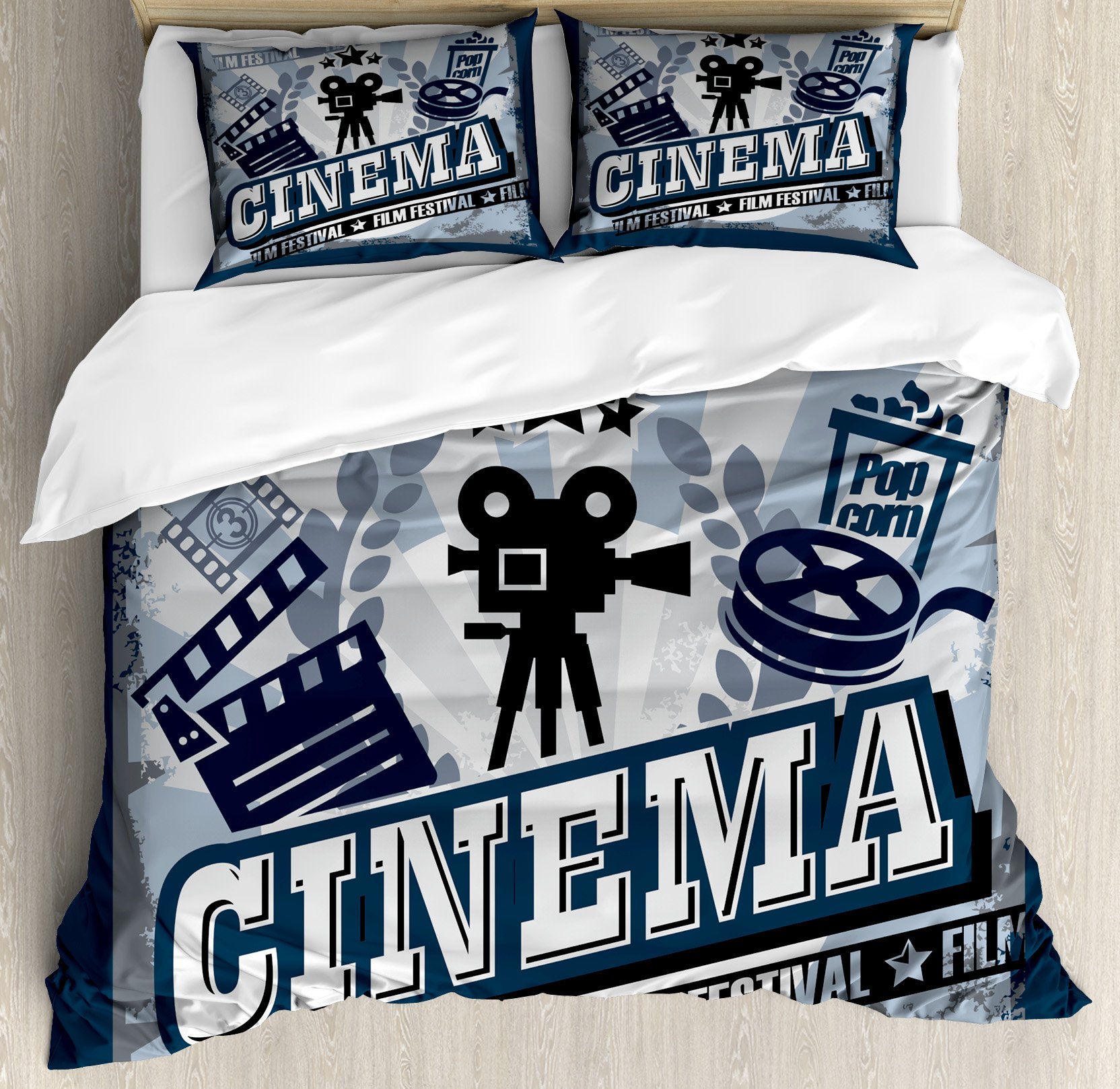 Vintage Cinema Ticket Duvet Co - Home Cinema Kids recension och pris