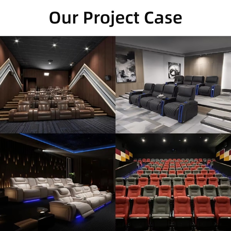 Luxury Manual Cinema Sofas Rec - Home Cinema Luxury recension och pris