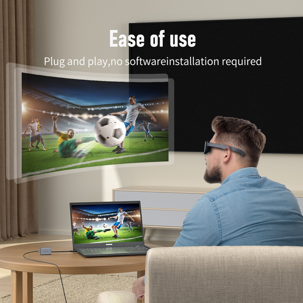 Lemorele HDMI to TYPE-C Adapte - Home Cinema Usb recension och pris