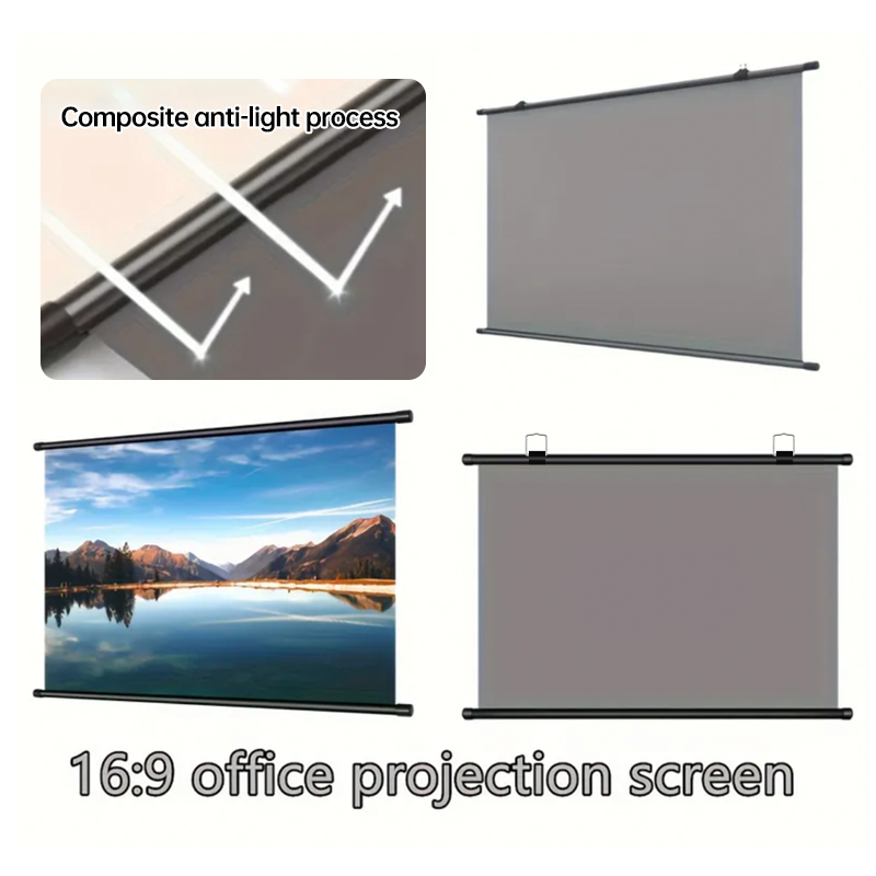 150 Inch 16:9 Anti-Light Proje - Home Cinema Rack recension och pris