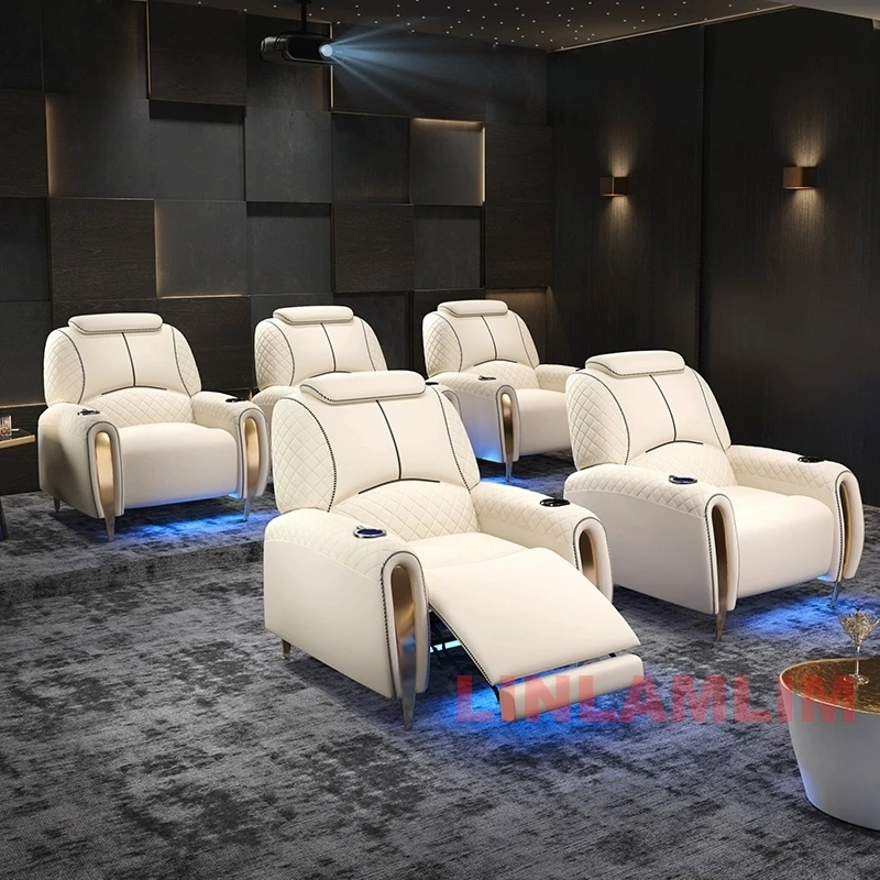 Luxury Electric Recliner Theat - Home Cinema Sofa recension och pris