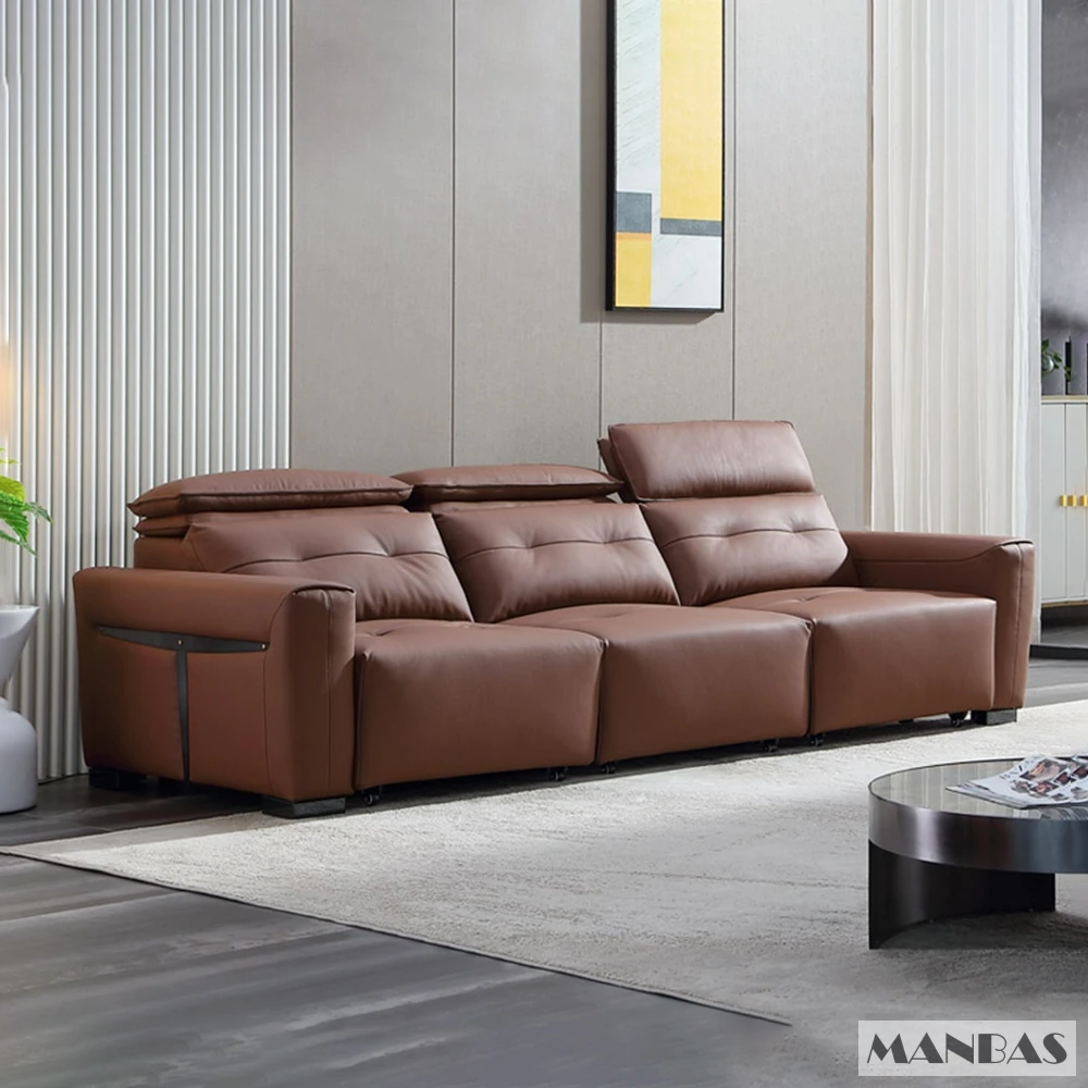 Genuine Leather Electric Conve - Home Cinema Sofa recension och pris