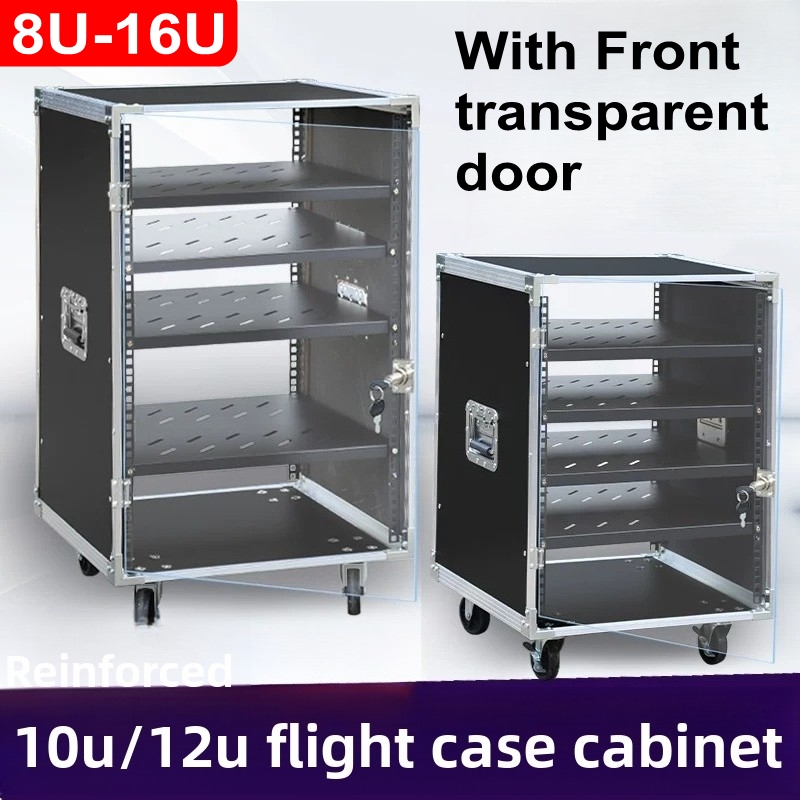 Front transparent door 8U - 16 - Home Cinema Rack recension och pris