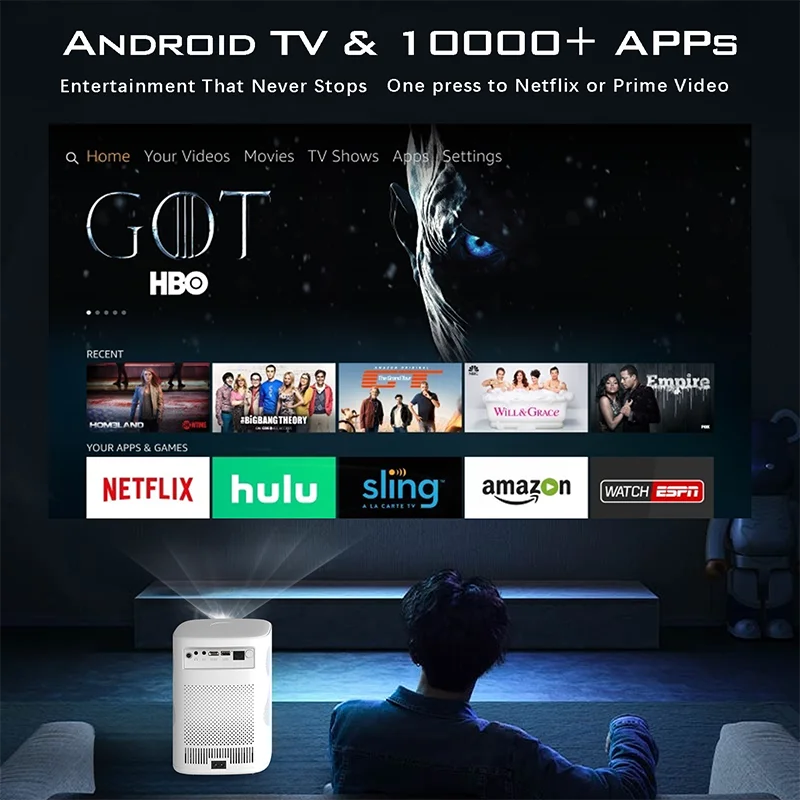 4K Auto-Focus Android Mini Pro - Home Cinema Kids recension och pris